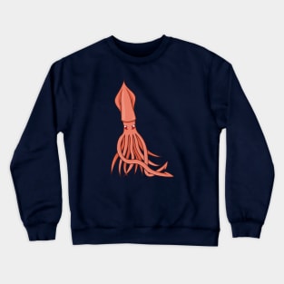 Cartoon squid Crewneck Sweatshirt